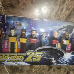 Star Trek The Next Generation 25th Limited Edition PEZ Dispensers Set Sealed New
