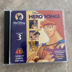 Disney hero songs cd