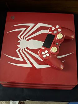 PS4 Pro Spider-Man Edition – WORKS – Controller Included