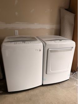 2016 LG washer & dryer