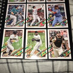 Rookie Cards - 2021 Topps Holiday Edition - Jazz Chisholm Jr -Alec Bohm - KeBryan Hayes - Jake Cronenworth - Ian Anderson - Ryan Mountcastle - 
