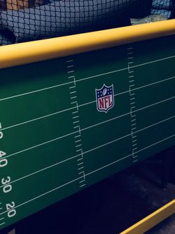 2 twin football beds