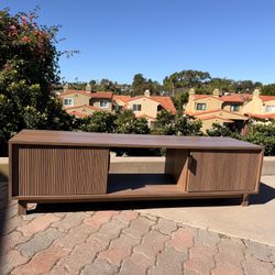 Wayfair Farmann Reeded 2-Door TV Stand