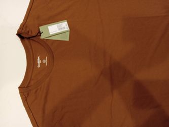 New  3 XL Tall Brown Shirt