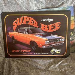 Dodge Super Bee Metal Sign