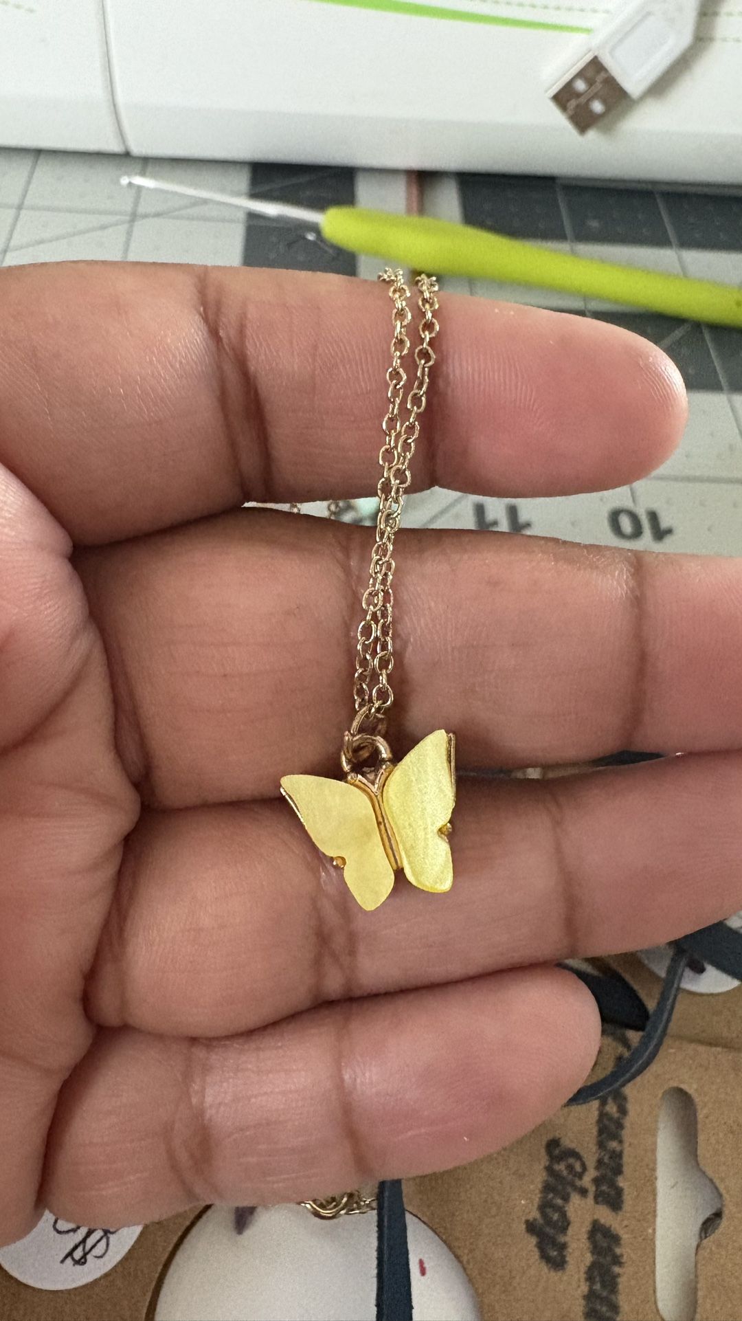 Butterfly Necklace 