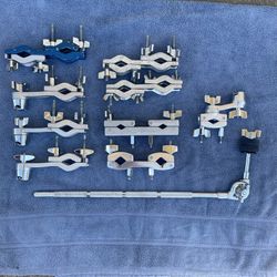 10 Drum Multi Clamps / Cymbal Arm