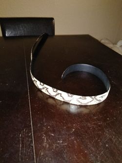 Snake python belt