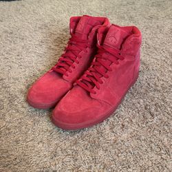 Size 14 Air Jordan 1 Retro High ‘Red Suede’