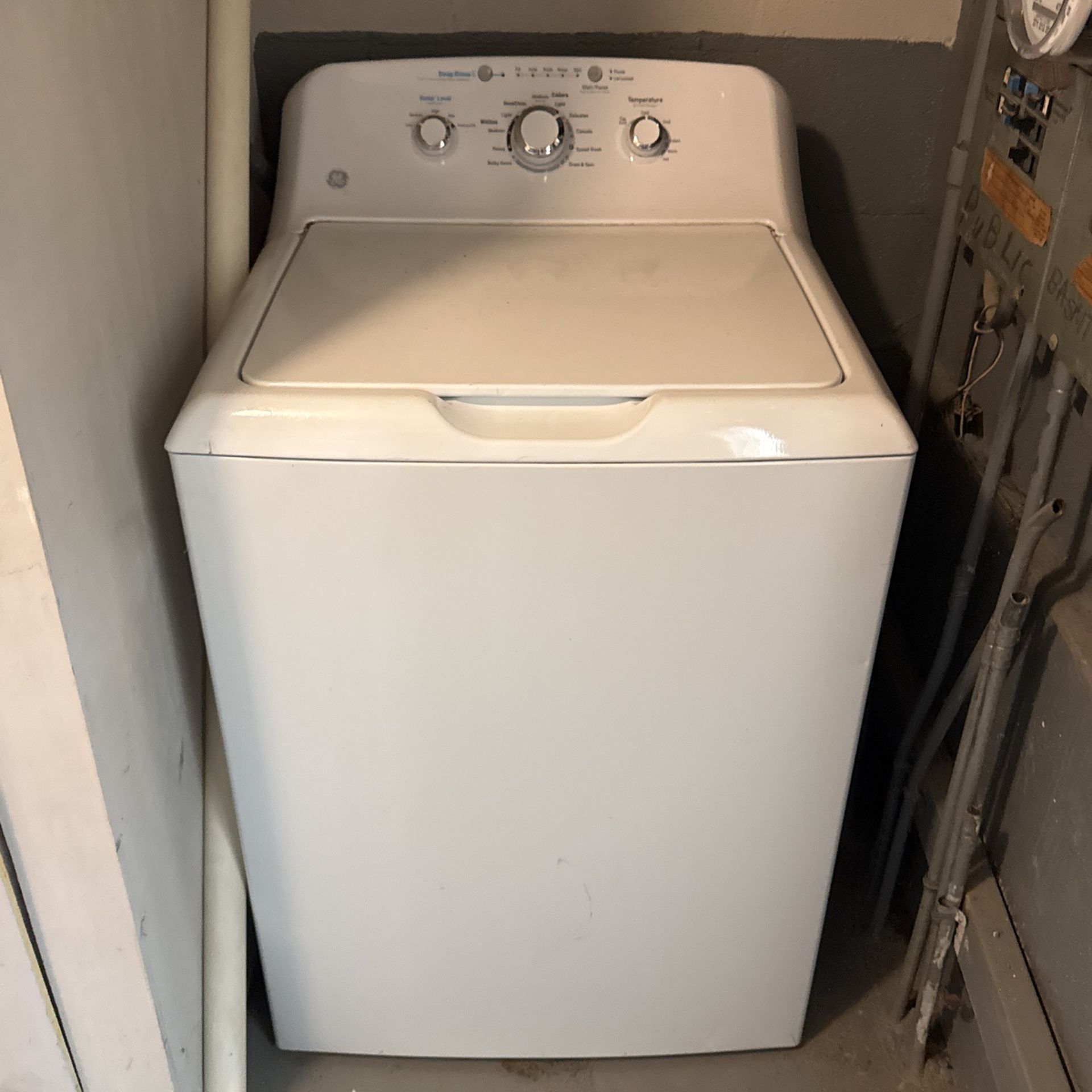 🧺 Large-Capacity GE Washer – 4.2 cu. ft. Stainless Steel Drum – Must Go!