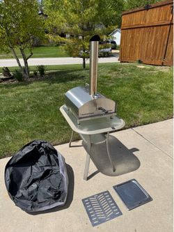 Deco Chef Portable Outdoor Pizza Oven 2-in-1 Pizza and Grill Oven Functionality