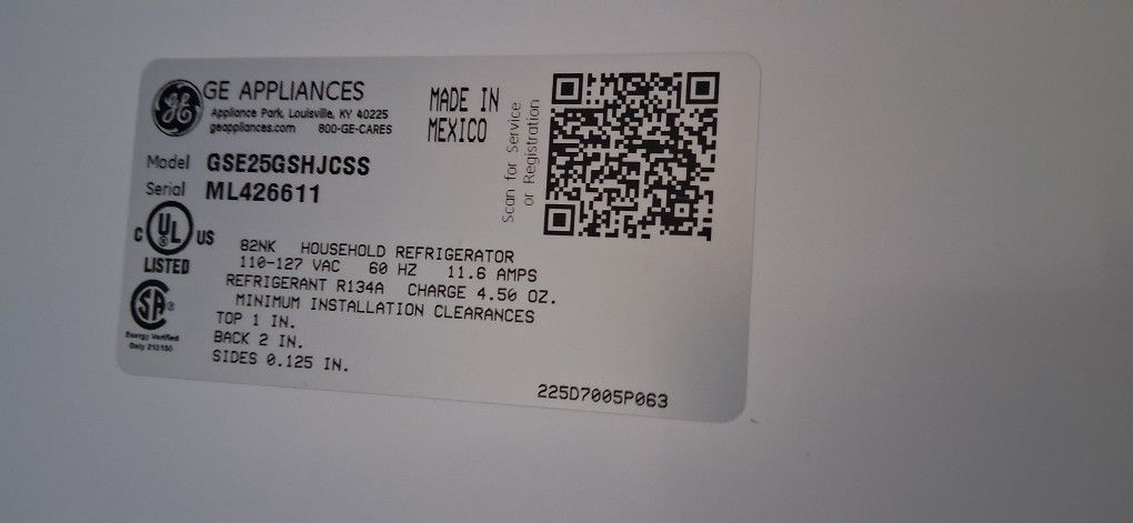 GE Refrigerator