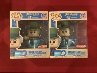 Mad Hatter at the Mad Tea Party Attraction Disney 65 Anniversary Funko POP #87 Target Exclusive