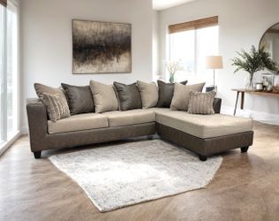 Brown/Beige Sectional