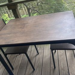 Dining Table & 2 Chairs 