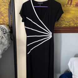 Women’s Size 10 Connected Apparel Black Dress 