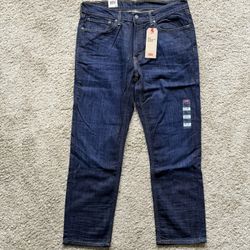 NWT Levi's 541 Athletic Taper Jeans Dark Blue Men's 34x30 RT$69.50