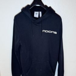 Adidas Mens Black and White Graphic Symbol Hoodie H13448 Size Medium