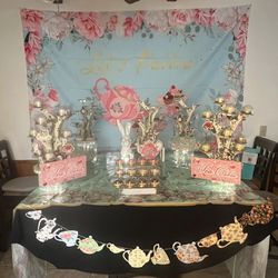 Mad Tea Party Alice In Wonderland Tea Party Theme Decorations