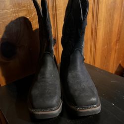 Wolverine Rancher Women's Steel Toe Wellington Work Boot, size 5.5M