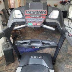 Barely Used SOLE S77 Heavy Duty Treadmill