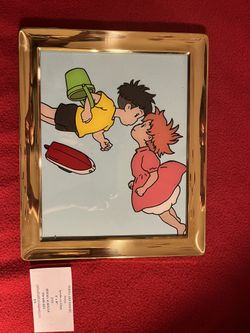 Pinto And Sosuke. Anime Glass Painting