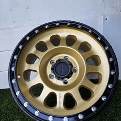 1 NEW METHOD WHEEL 17X8 1/2 5X127 ONE