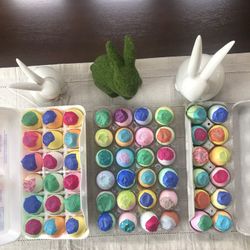 Easter Eggs-Confetti Or Flour