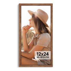 Rustic Woodgrain 12x24 Frame