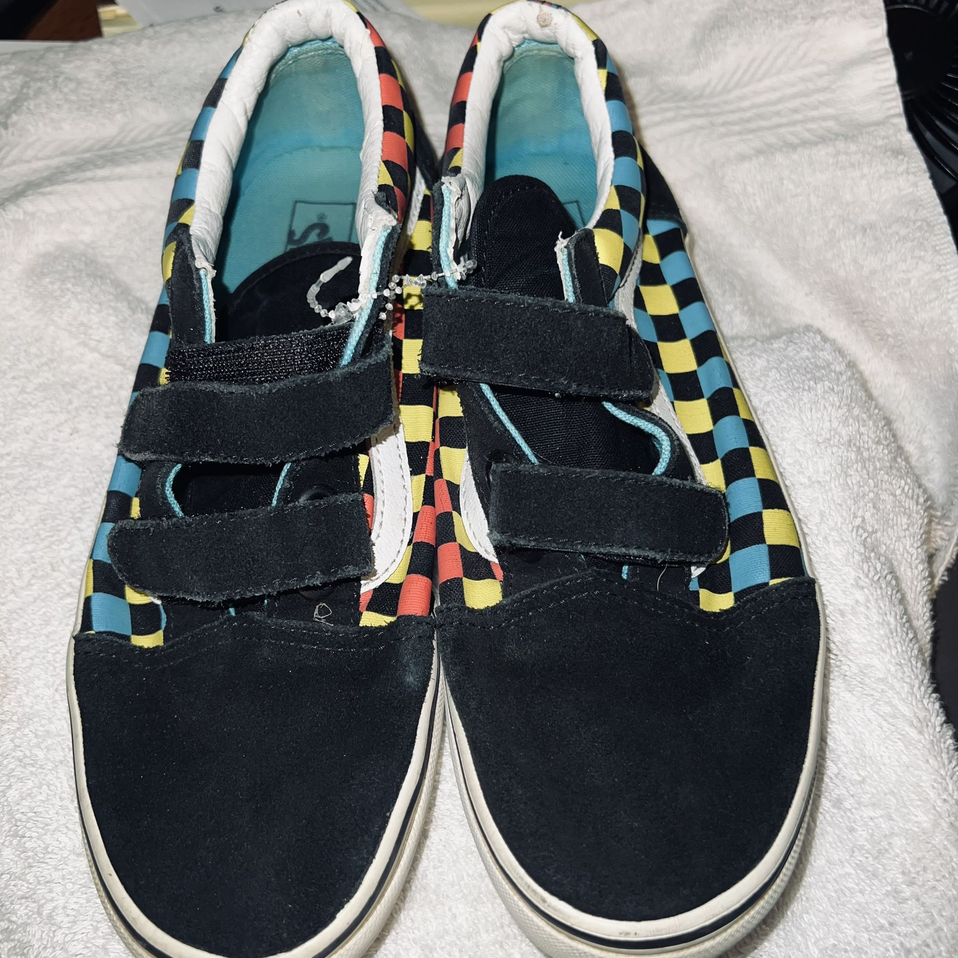 Vans Off The Size 6.5 Glow In The Dark Shoes