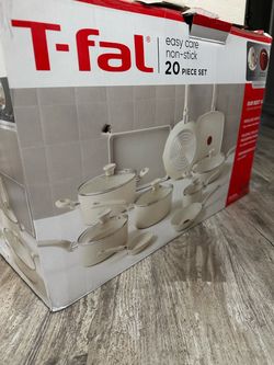 T-fal Easy Care Non-Stick 20 Piece Cookware Set