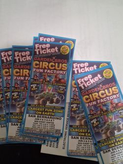 Circus tickets