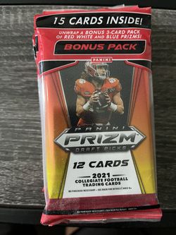 2021 Panini Prizm Draft Picks Bonus Pack x6