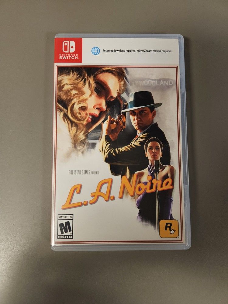 L.A. Noire Nintendo Switch