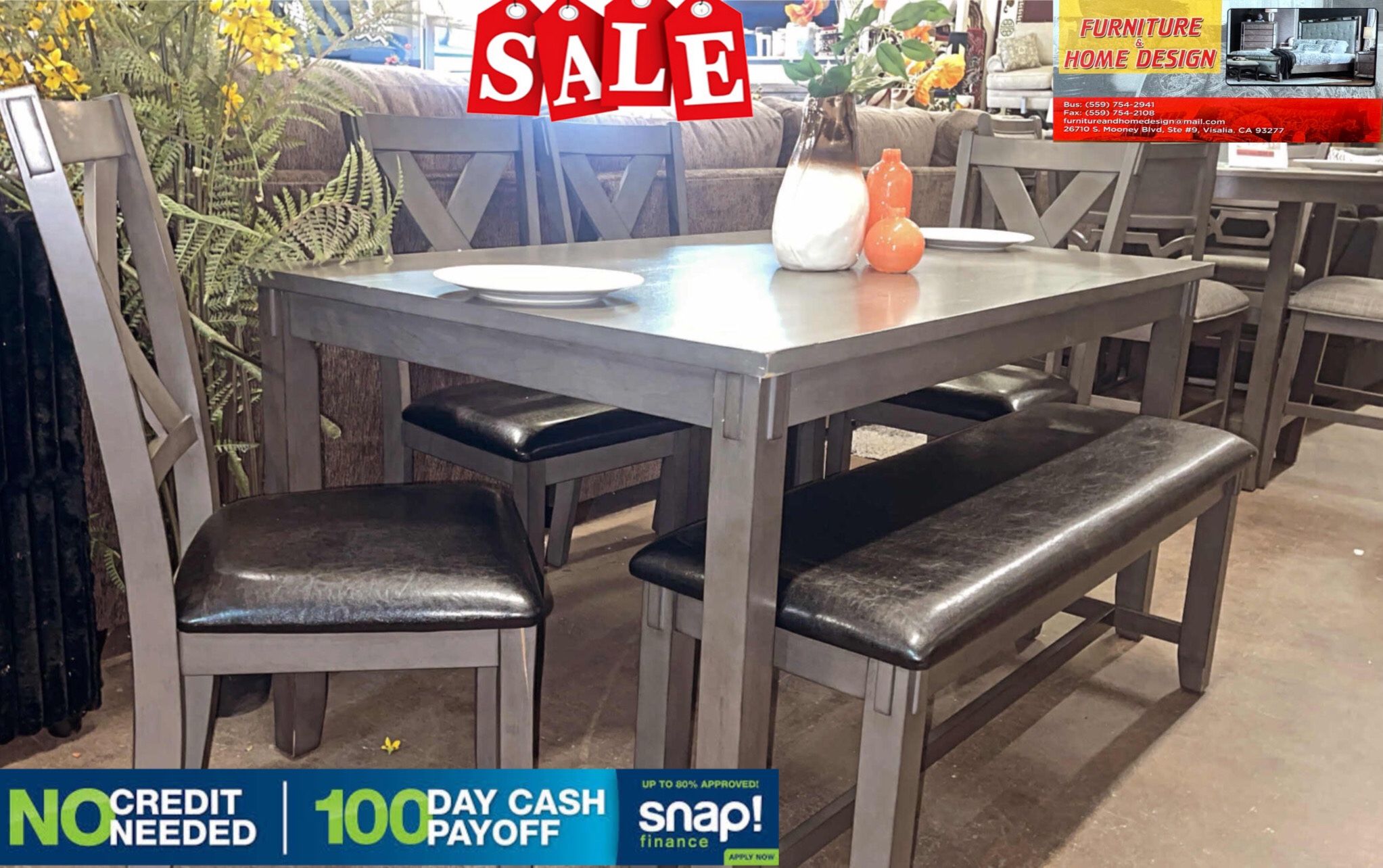 6pcs Dining Set