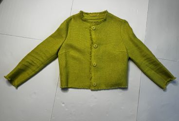 Original Blazer  ERMANNO SCERVINO size M, Color Light Yellow