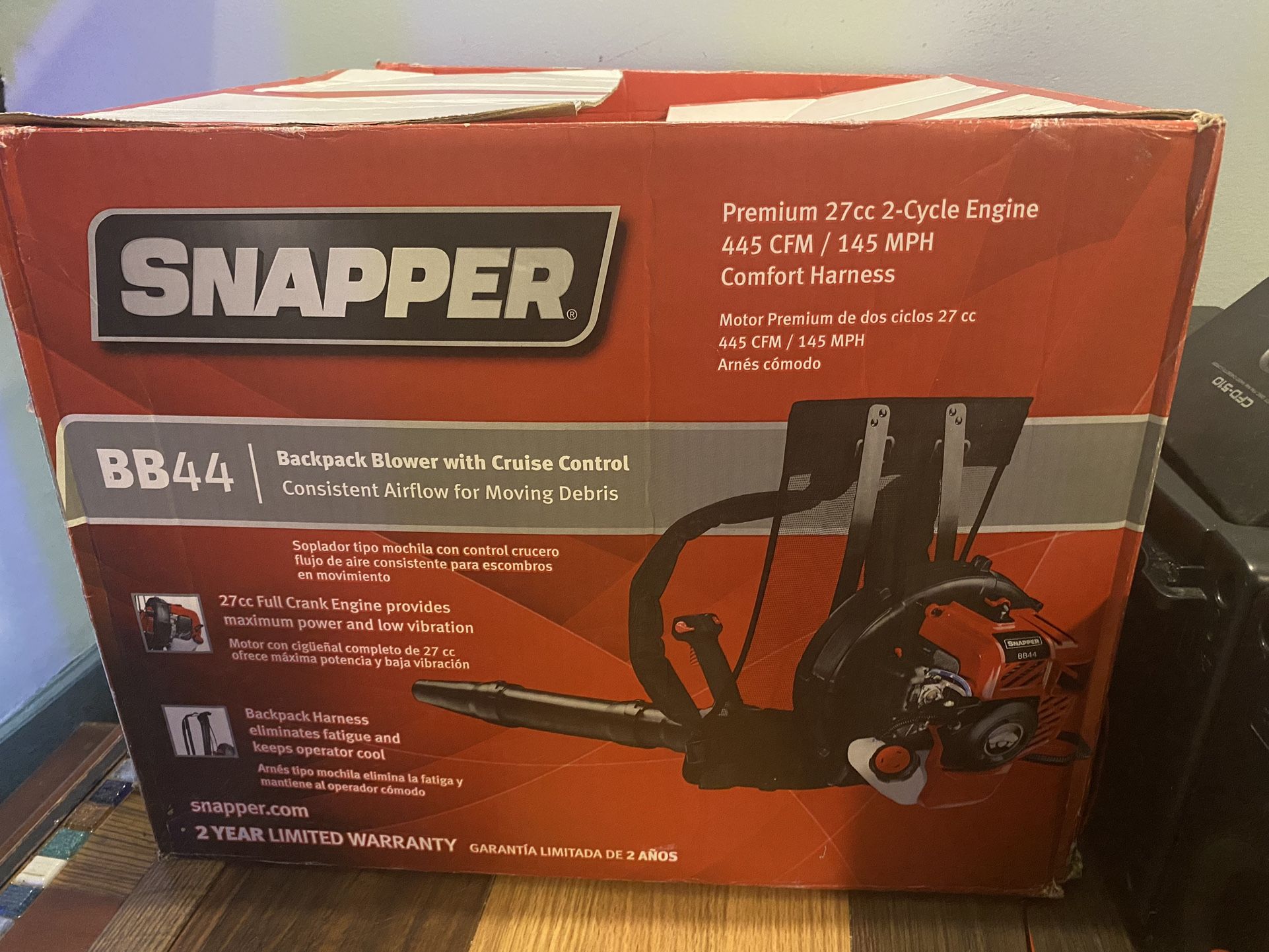 Snapper Backpack Leaf Blower - New