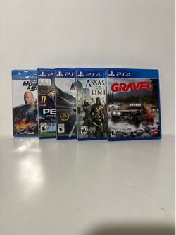 DvD PS4 and blue ray disc