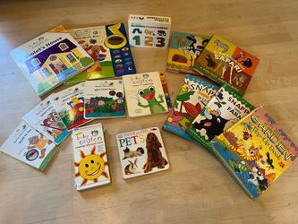 Toddler Board Book Bundle - Baby Einstein & Pop-Up Books (Assorted Lot)