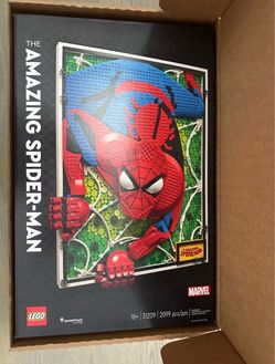 LEGO Art 31209 Marvel The Amazing Spider-Man Wall Art Set New