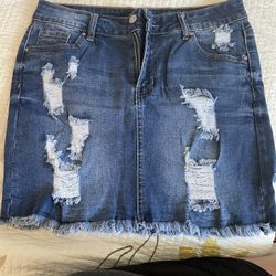 Jean Skirt