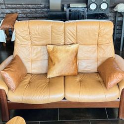 Beautiful Double  Reclining Loveseat