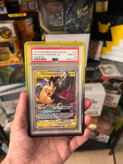 Pikachu & Zekrom GX 2019 Pokemon Sun Moon Team Up #33 PSA 10