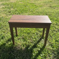 Vintage Solid Wood Piano Bench