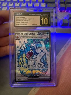 Gyarados ex CGC Pristine 10 Japanese Pokémon Card