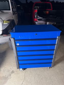 Matco Tools Blue Rolling Tool Cabinet