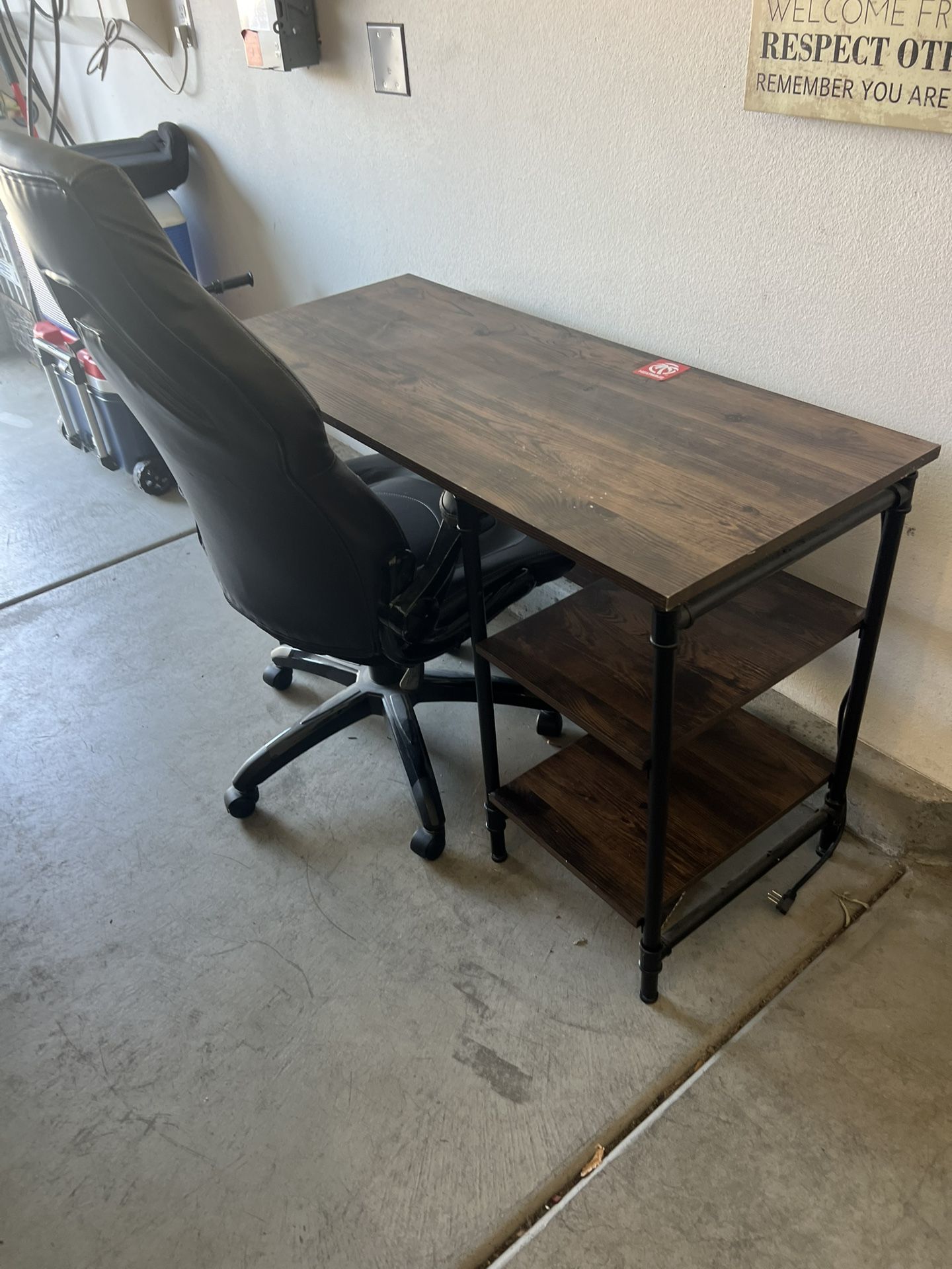 Office Desk Chair Combo