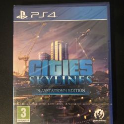 PS4 Video Game- CITIES SKYLINES- New Sealed