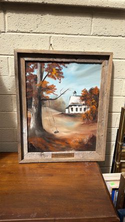 Beautiful oil on canvas one of my favorites signed