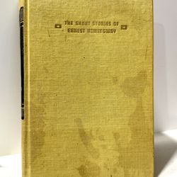 The Short Stories of Ernest Hemingway Hardcover Scribners Vintage No DJ